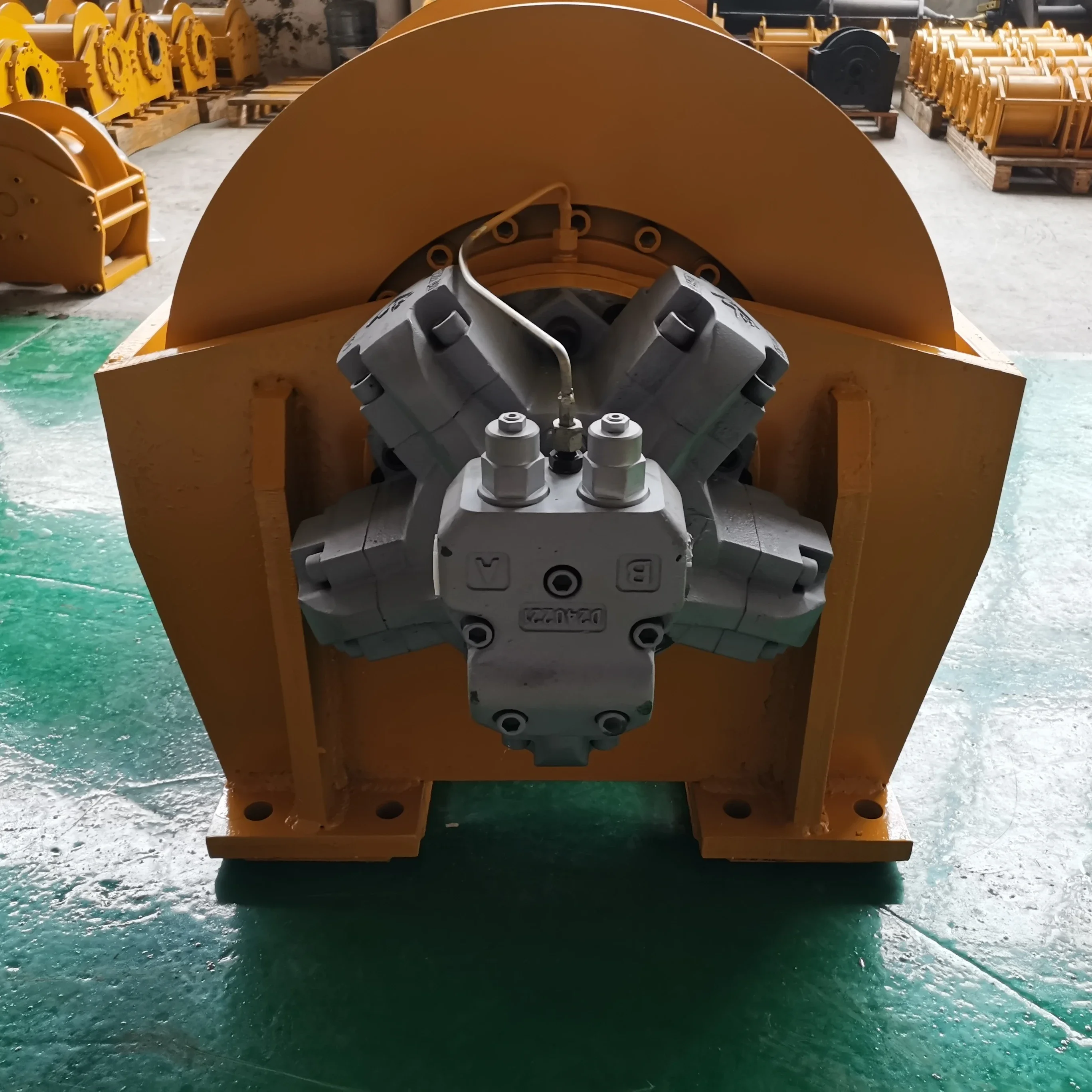 New Design Hydraulic Brake Winch for Cranes Heavy Duty High Speed 1 Ton 1000 Kg Hydraulic Winch Cable Drum