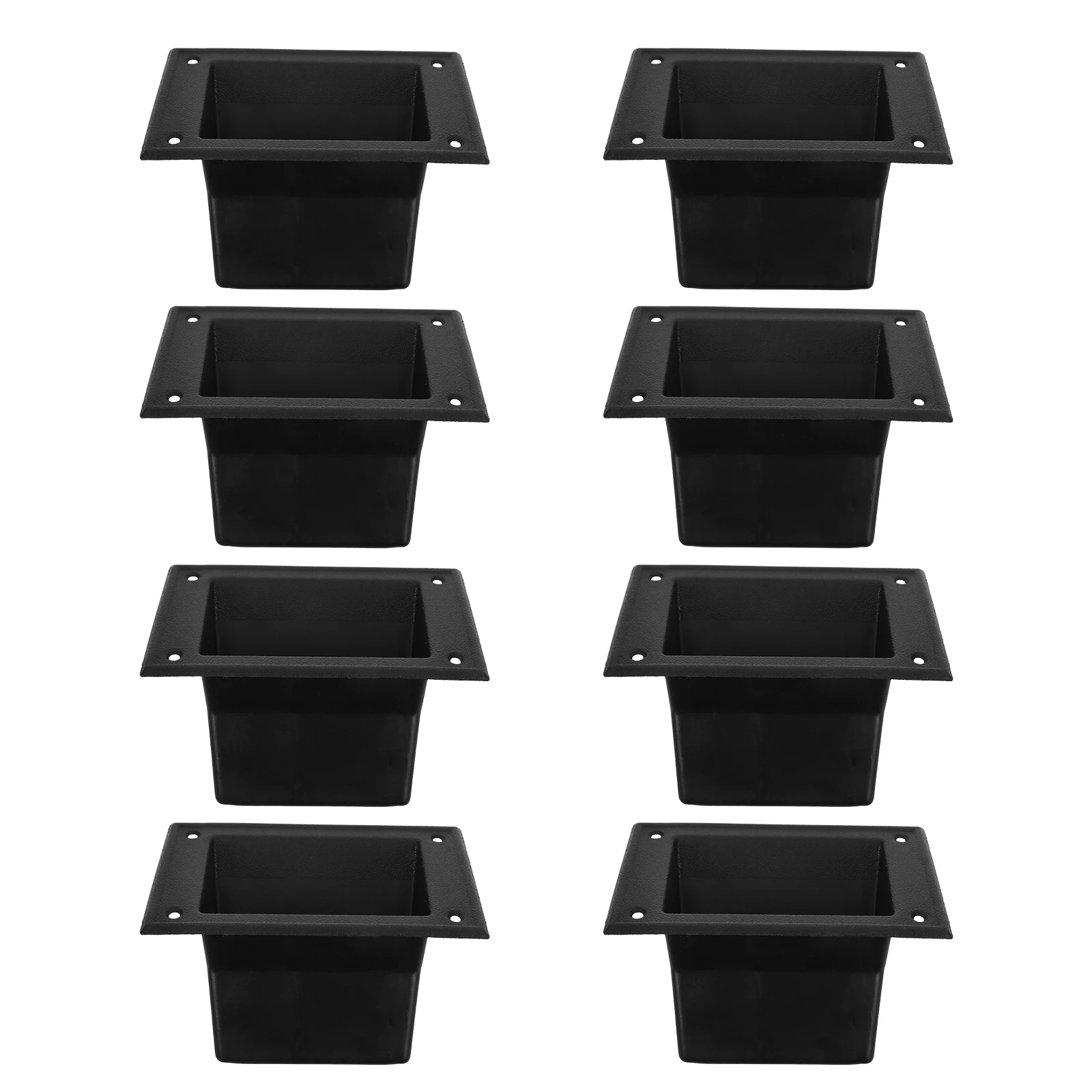 

8pcs Thickened Speaker Replacement Pull Handle for Tool Box Side Handles Lifting Equipment Portable Handle Stage Speakers Drawer