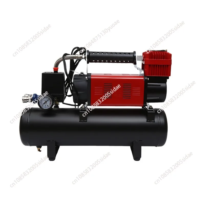 Truck double cylinder fast charging metal pump truck air pump