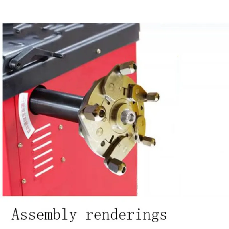 Quick Finger Plate Fast Clamp Helper Tire Repair Tool Wheel Balancer Machine Fixture Steel Adaptor Cone Tire Balancer