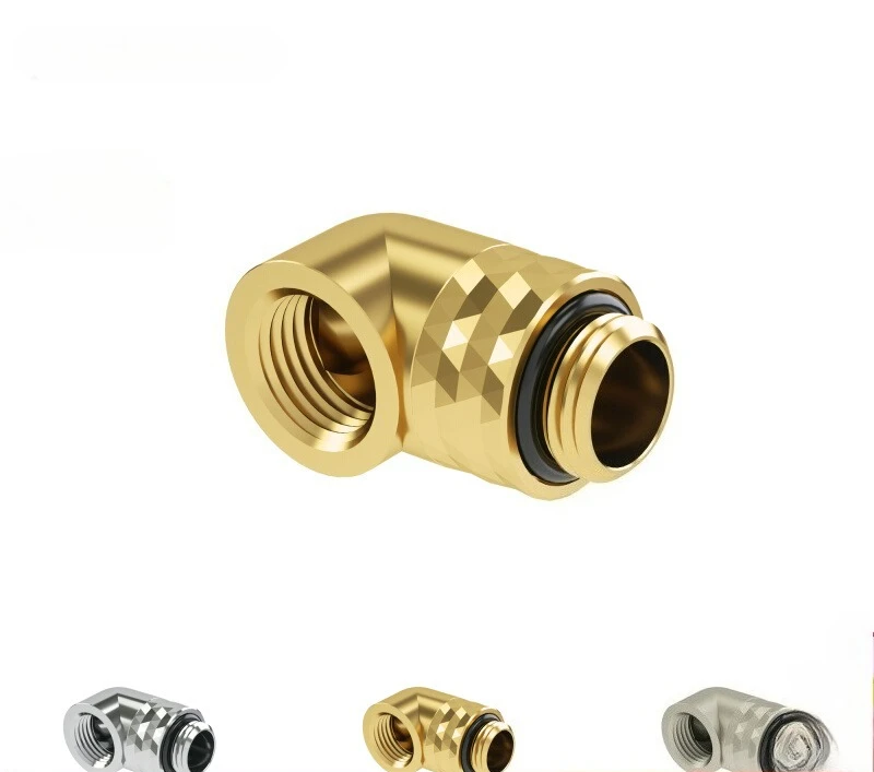 

Разделенное рассеивание тепла компьютера с водяным охлаждением, вращающееся на 90 градусов колено TDWT90-v2.5