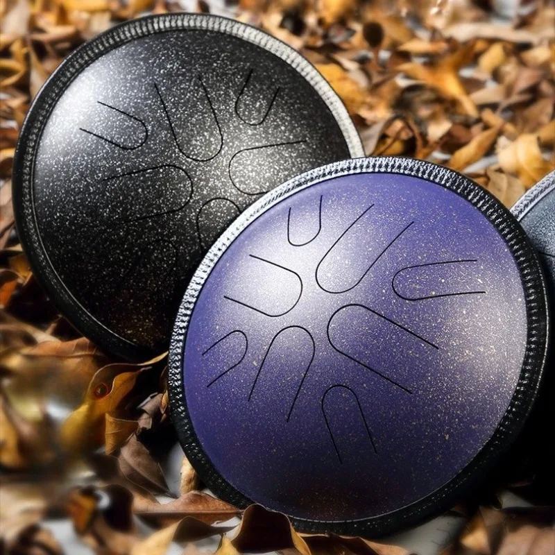 10 بوصة اللسان طبل اليوغا 8 لهجة المحمولة اللسان الطبول التأمل شفاء الدفوف الكبار المبتدئين أدوات قرع #3