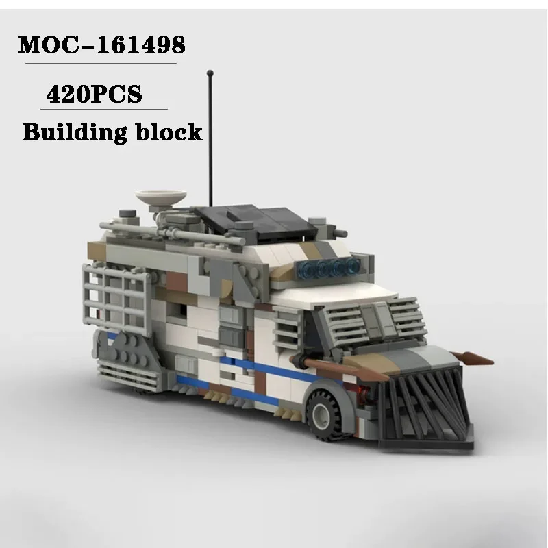 

Building Block MOC-161498 Communication Vehicle Assembly Car Model Adult Children's Toy Gift Birthday Christmas Toy Decoration