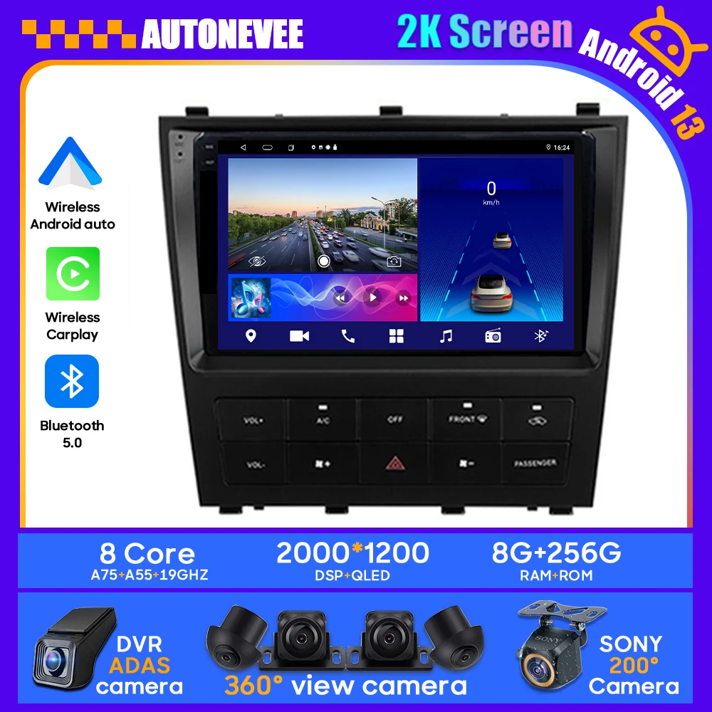 

Android 13 For Lexus IS200 XE10 1999 - 2005 For Toyota Altezza XE10 1998 - 2005 Multimedia Video Player Stereo Head Unit DVD 4G