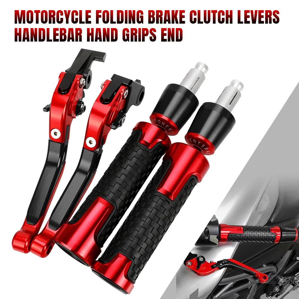 

Motorcycle Brake Clutch Levers Handlebar Handle bar Hand Grips ends For Aprilia RSV MILLE 2004 2005 2006 2007 2008