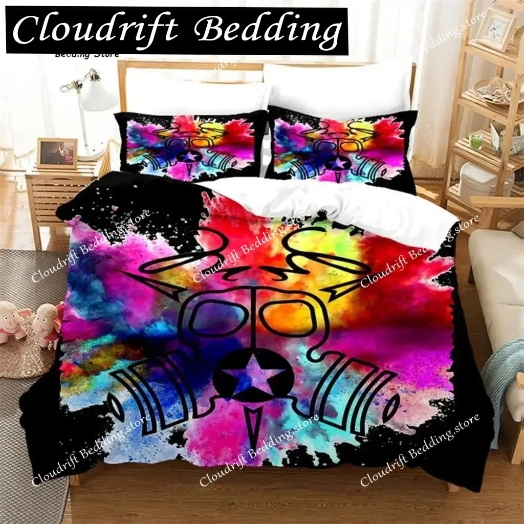 

Abstract Art Painting Duvet Cover Watercolor Geometric Pattern Bedding Set Impressionism Quilt Cover King For Kids Adults Decor