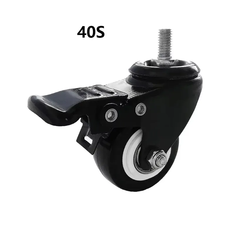 BulkMan 3D 40S Locking Caster Wheel Screw Medium Duty for Machine Parts