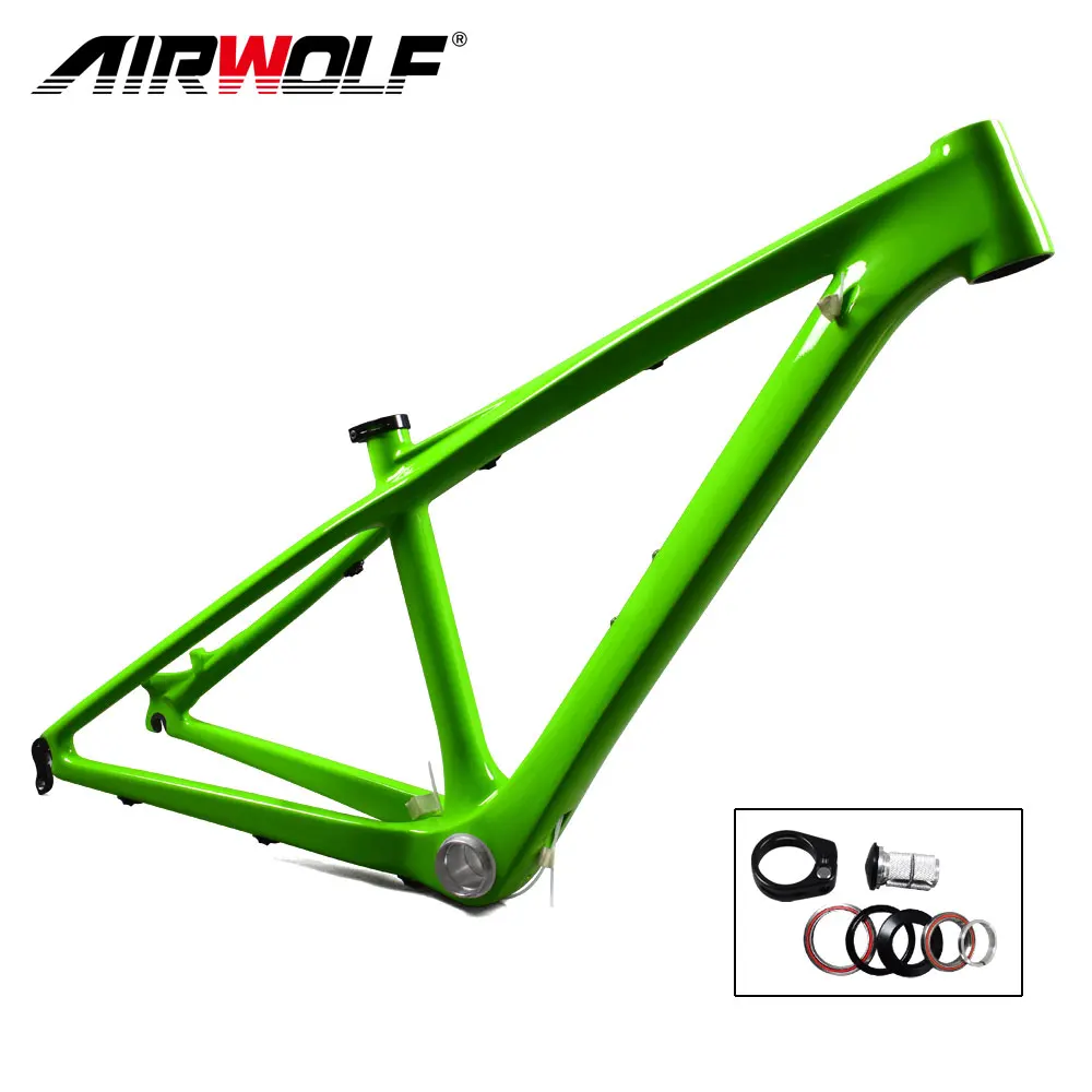 

AIRWOLF-Carbon Рама горного велосипеда для детей, T800 Toray, Карбоновая рама велосипеда 26 дюймов, Рама MTB, Быстросъемная, 135*9 мм