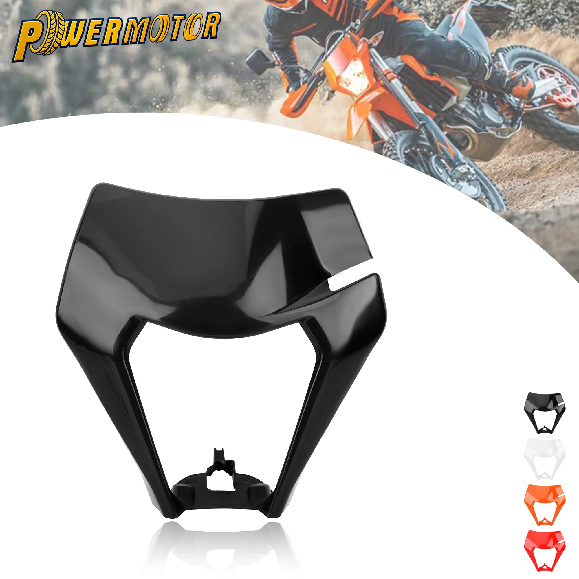 

Motocross Headlight Mask Enduro For KTM EXC XC SX SXF XCW 125 To 500 SMR 2020 2021 2022 Dirt Bike Motocross Plastic Accessories