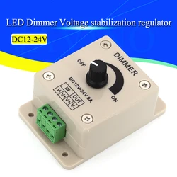 Voltage Regulator DC-DC Voltage Stabilizer 8A Power Supply Adjustable Speed Controller DC 12V LED Dimmer 12 V