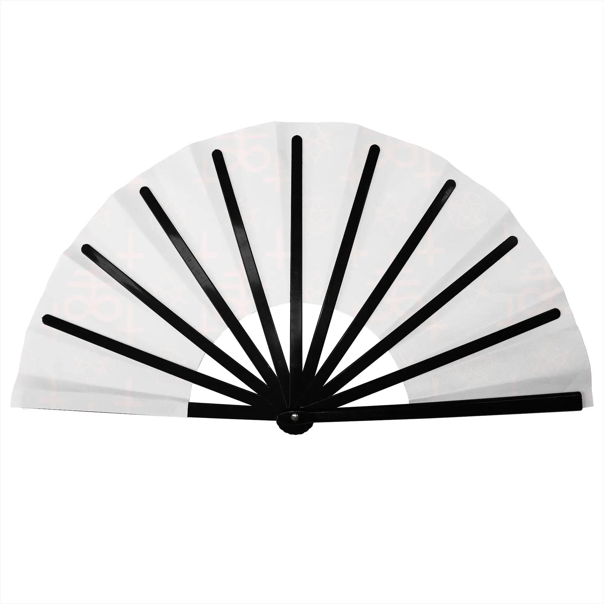 Baphomet Louis Satan Devils Daughter Hand Fan Promotional Gift Party  Durable Folding Fans Creative Bulk Pack Fan