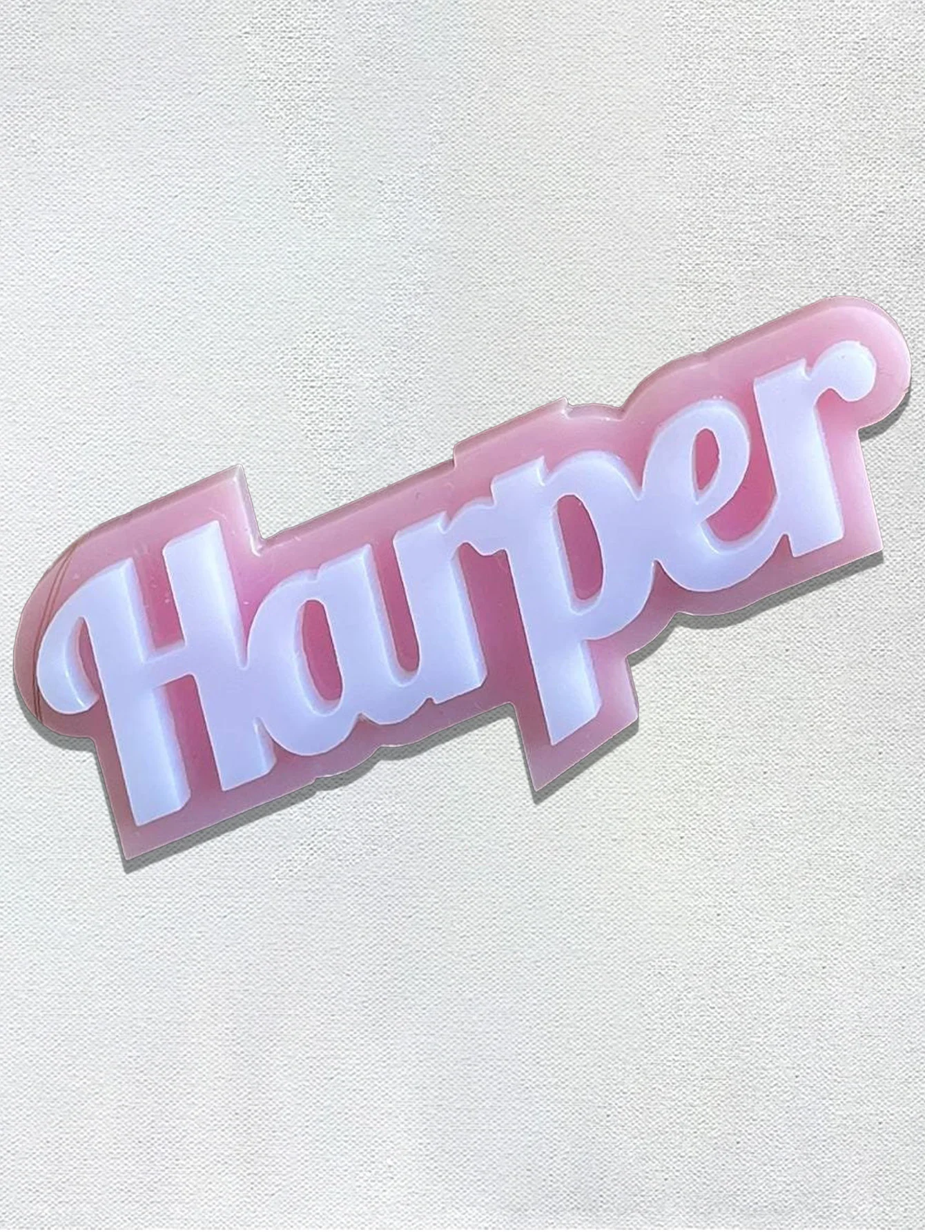 مشبك شعر مخصص باسم - مشبك الاسم - مشبك التمساح - مشبك شعر للفتيات - هدية عيد ميلاد - هدية عيد الميلاد - مشبك شعر الأميرة