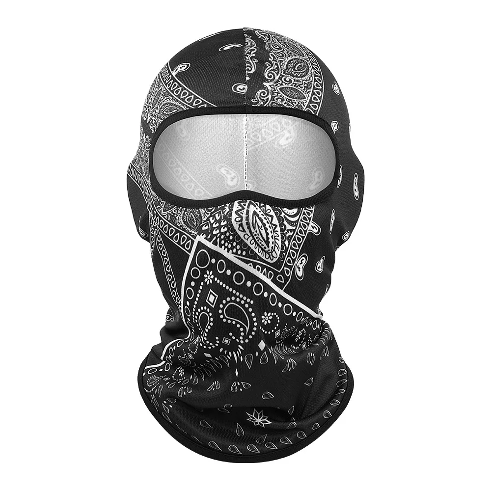 Ademend schedel bivakmutsmasker Vochtafvoerend Sneldrogend gezichtsbedekking Fietsen Wandelen Klimmen Kamperen Vissen Halloween-kostuum