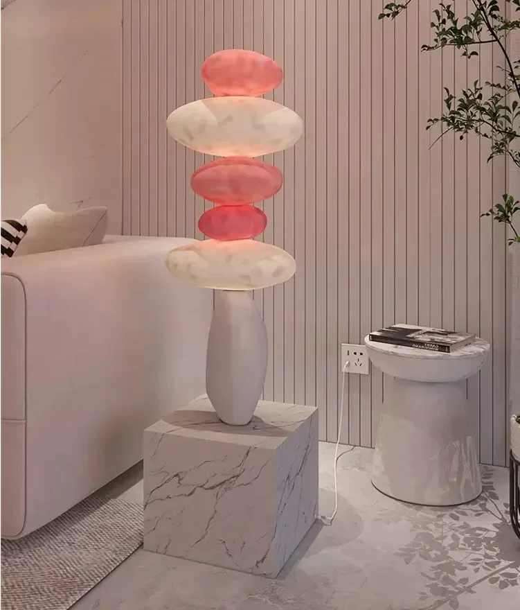 

120 см большой размер светодиодный светильник с разноцветными камнями, смола, экшн-фигурка, коллекционная модель, украшения для дома, игрушки, лучший подарок для детей0