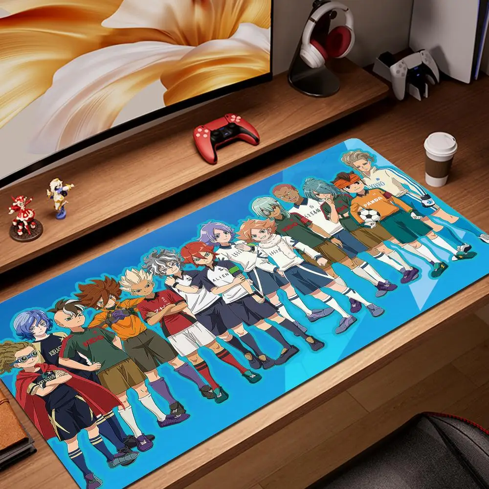 

Inazuma Eleven Computer Mouse Pad Rgb Keyboard Gamer Cabinet Desk Mat Gaming Accessories Mousepad Mats Pc Xxl Anime Carpet Large