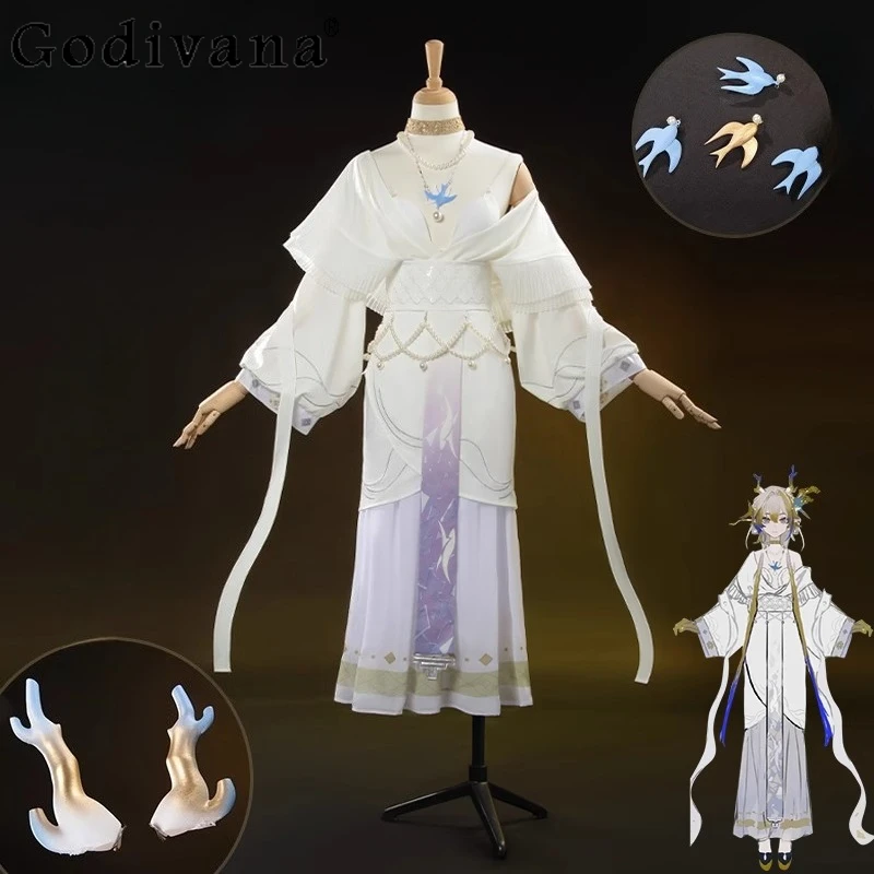 

Game Arknights Cosplay Costume Skirt Set Women New Year's Uniform Suit Female Party Anime Skirt Outfit for Halloween Clothing