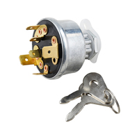 Ignition Switch 82849085 Compatible with Ford Tractor 4600 4630 4830 5000 5030 5600 6600 5110 515 530A 531 535 3230 3430 3930