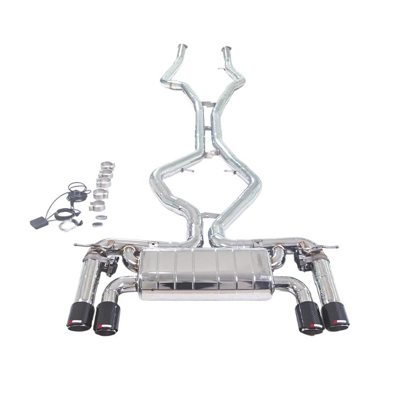 

Suitable for BMW X6M X5M E71 E70 4.4T high-performance 304 stainless steel Catback Valvetronic exhaust system