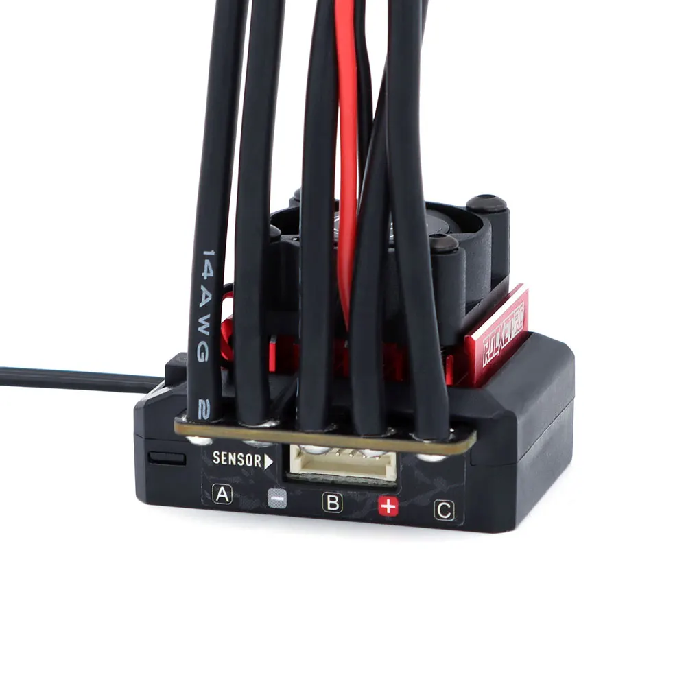 

ROCKET-RC Sensored 100A Brushless ESC Speed Controller 2-3S for 1/10 Sensored 380/390/540 Brushless Motor RC Drift Racing Cars