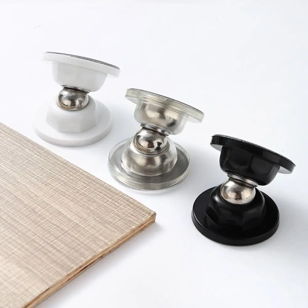 Penahan Pintu Magnetik Kuat Anti-benturan Perekat Silikon untuk Rumah Tangga