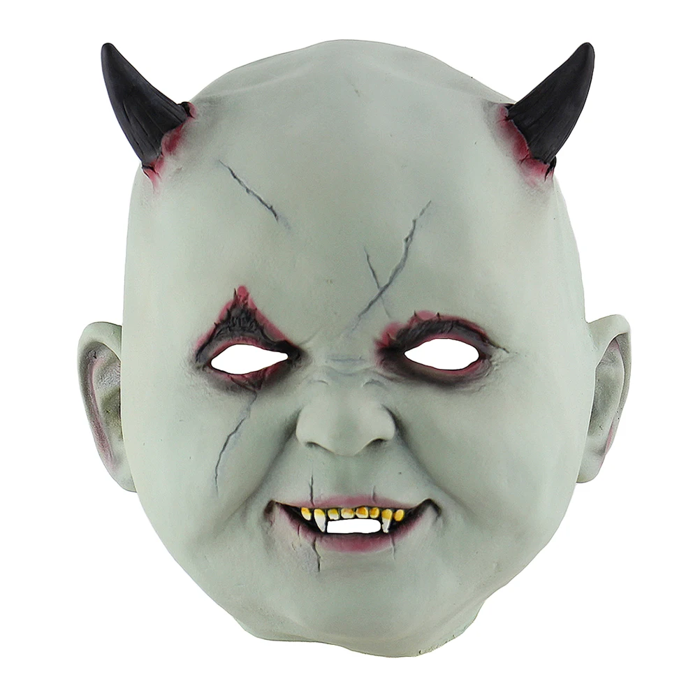

Unique Halloween Adults Super Scary Horror Costume Party Horror Mask Prop Latex Zombie Mask Comfort Scary Masks Fit
