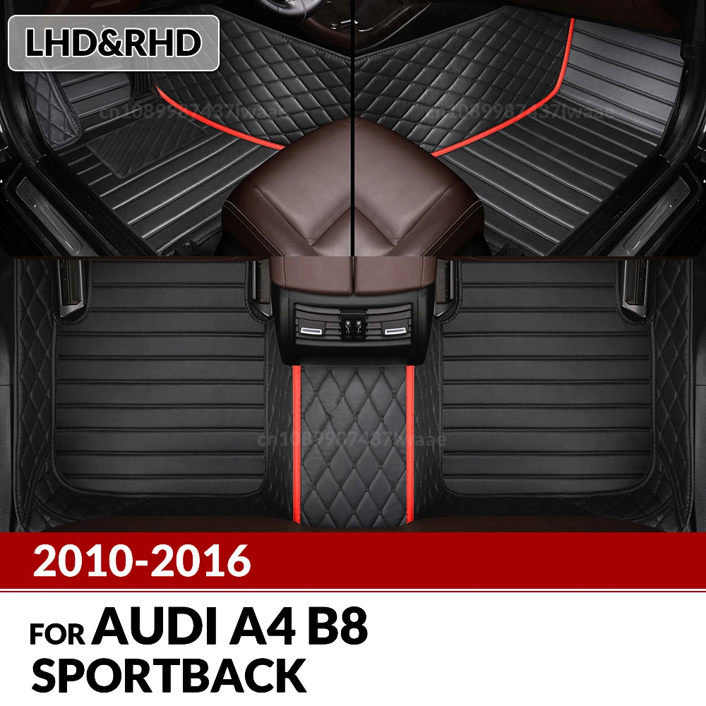 

Custom Car floor mats for AUDI A4 Allroad/Avant/Sedan MK4 B8 2008 2009 2010 2011 2012 2013 14 Carpet Cover Interior Accessories