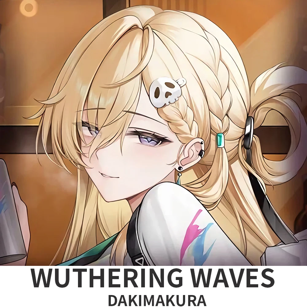 Wuthering Waves Dakimakura Hugging Body Pillow Case Cover Anime Lynae Pillowcase Cushion