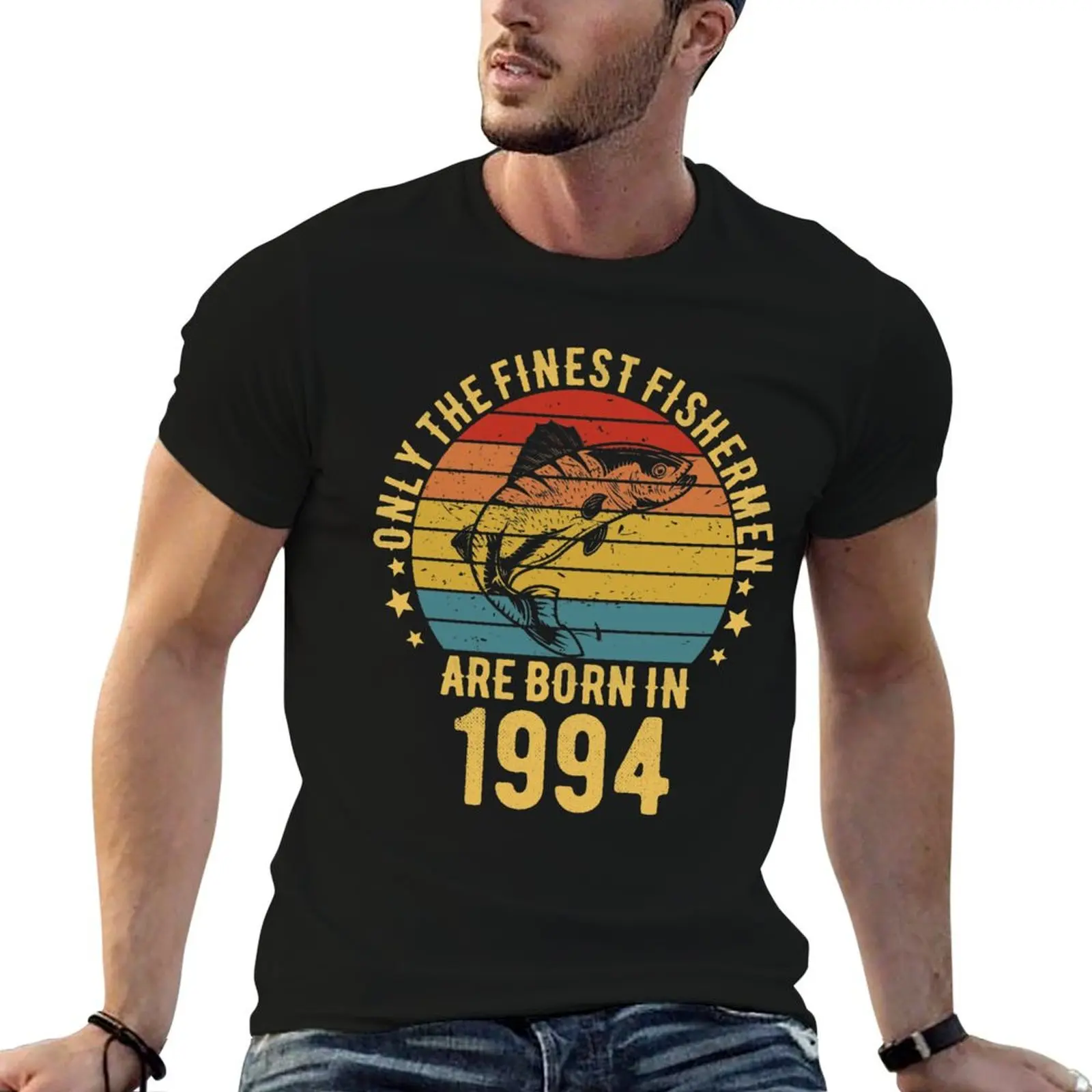 Fishing Fisherman - Only The Finest Fishermen Are Born In 1994 28th Birthday Gift Idea T-ShirtT-Shirt