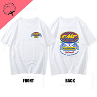 Hot Selling FMF Racing Exhaust Ama Motocross T-shirt Round Neck Fashion Clothing Motorcycle Sweat Absorptive Breathable T-shirt
