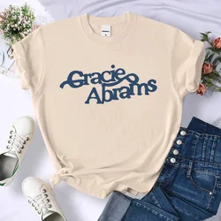 Gracie Abrams shirt women Grunge women anime 2000s Breathable t shirt University hip hop Graphic Breathable Grunge