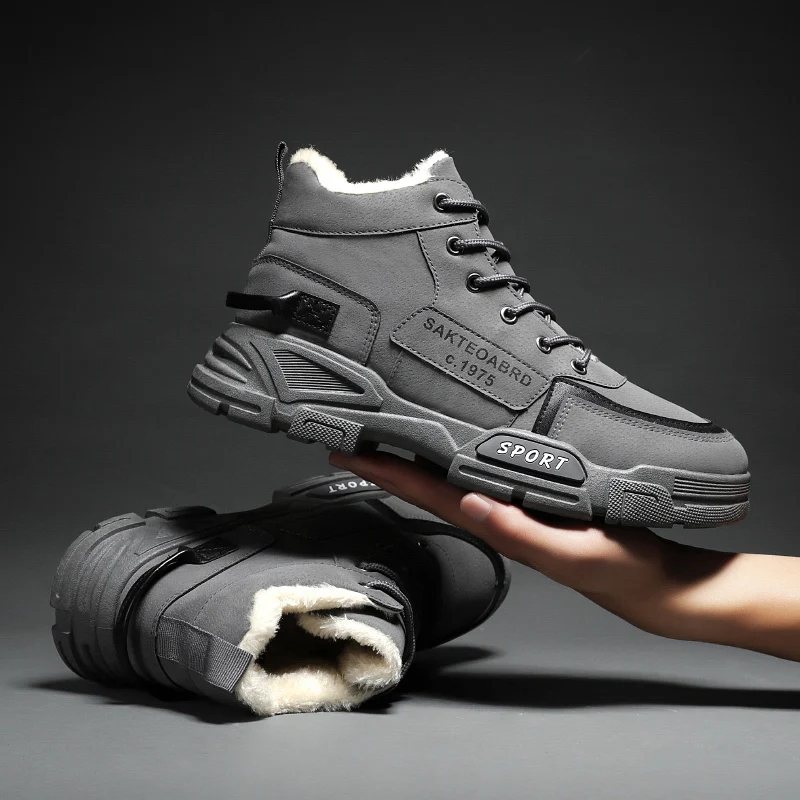 أحذية Fipatbu الرجالية الكاجوال أحذية عمل عالية الجودة قابلة للتنفس أحذية أمان خفيفة الوزن للرجال تصميم مضاد للانزلاق