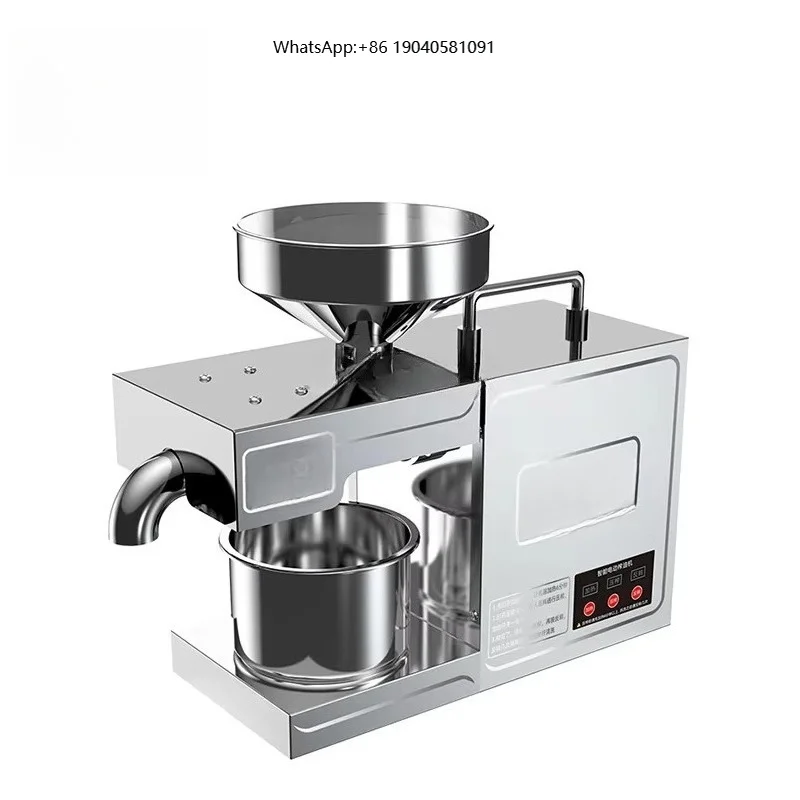 Factory Direct Price  Oil Press Cuts Essential Oil Extractor Screw Barrel Cold Press Oil Machine Small Cool Machine