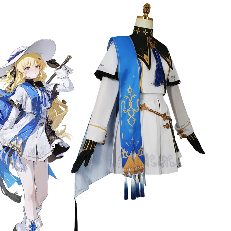 

Game Wuthering Waves Phoebe Cosplay Costume Women Coat Skirt Battle Suit Uniform Halloween Carnival Clothes Outfit