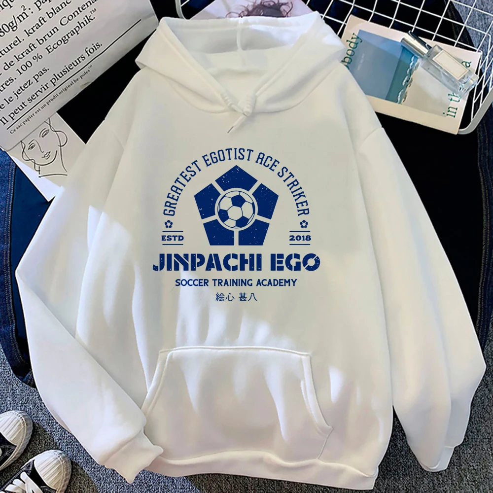 Blue Lock hoodies women sweat y2k Winter clothing sweatshirts female Fleece clothing