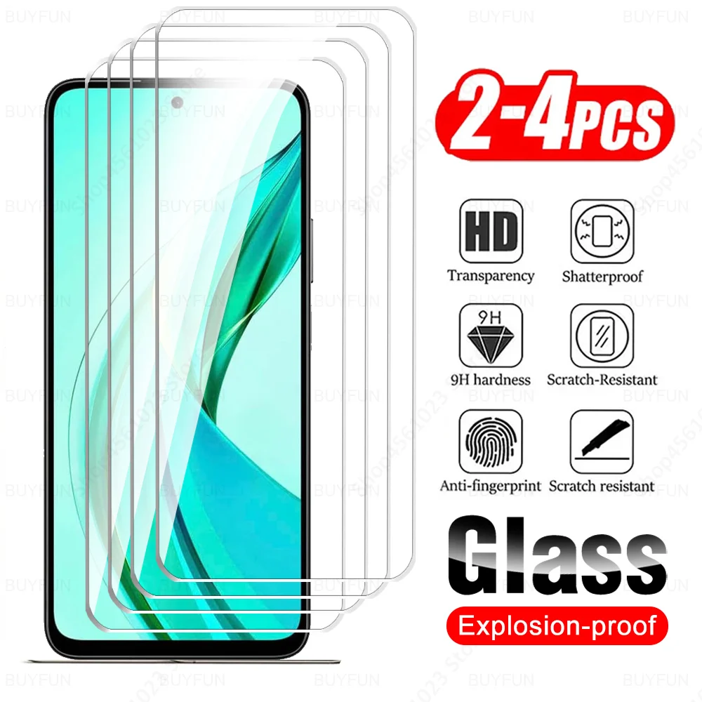 2/4Pcs Glass For Honor 90 Smart Tempered Glass For Honor 70 200 Lite X8a X7a X6a X8b X7b 5G X6b X5b Plus X7c 4G Screen Protector