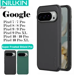 Nillkin Per Google Pixel 9 Pro XL 9 Pro Pixel 8 Pro Pixel 7 Pro Custodia Frosted Shield Pro Anti Impronte Digitali Antiurto Cover Posteriore
