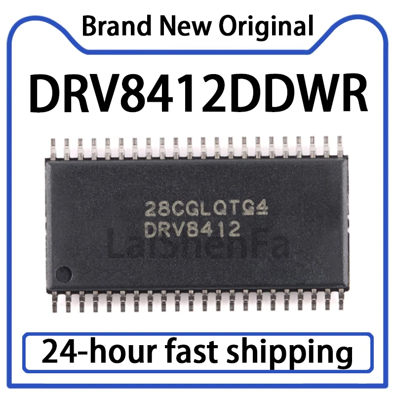 1PCS DRV8412DDWR Package HTSSOP-44 Dual H-bridge Motor Driver Chip Original in Stock