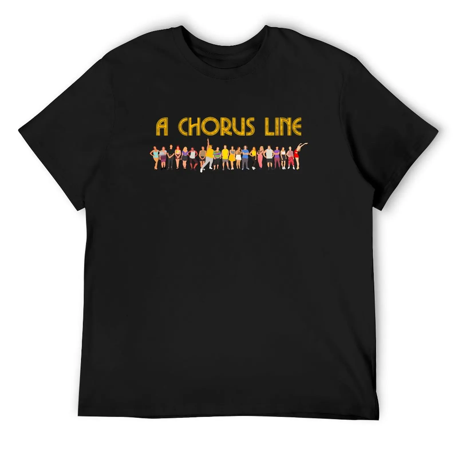 A Chorus Line T-Shirt quick drying oversized graphic tee animal prinfor boys anime clothes designer t shirt men