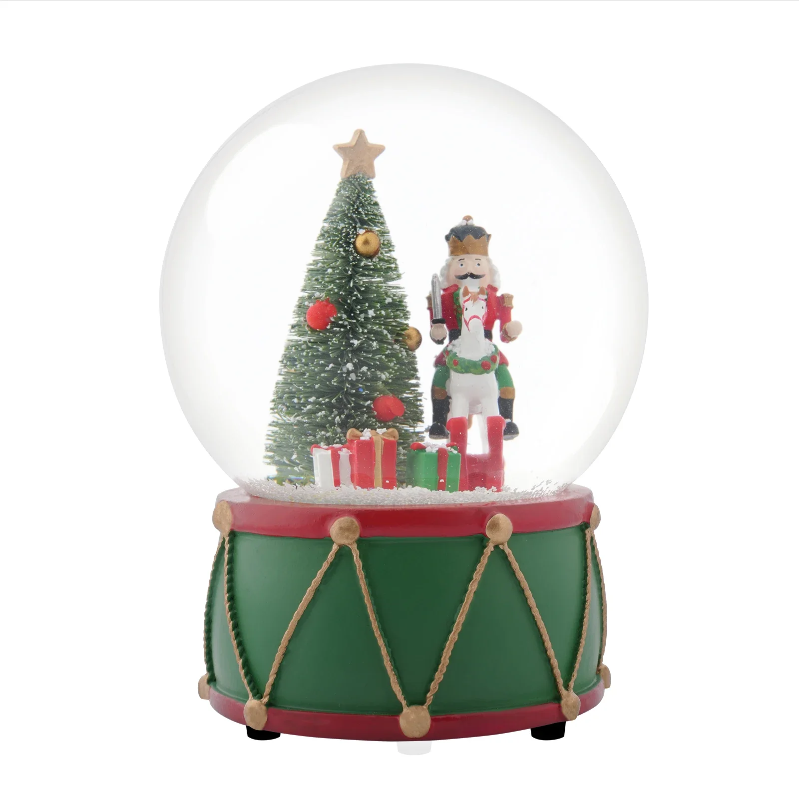 Christmas Snow Globe Musical Snowball Crystal Ball Xmas Holiday Decor Style 3