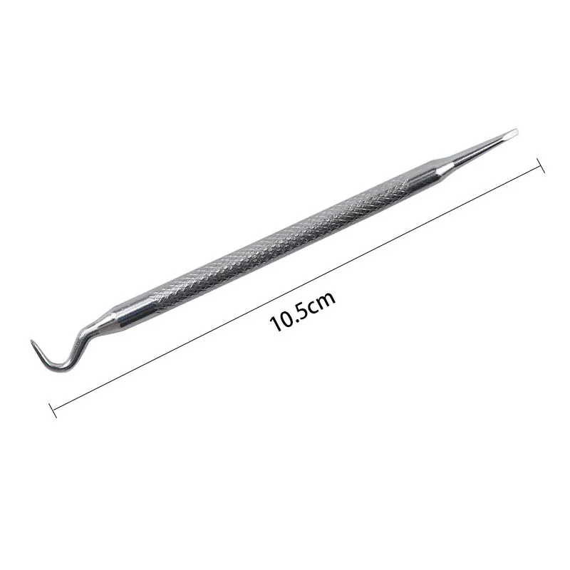 Double‑End Stainless Steel Dental Bracket Tool High‑Temp Resistant For Orthodontic Self‑Locking Brackets Use