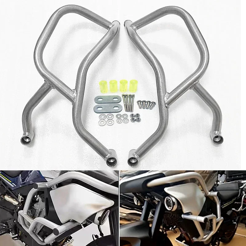 2021-2022 Motorcycle Accessories Frame Crash Bar Falling Protector Fit For CFMOTO 800MT 800 MT Highway Engine Guard Bumper