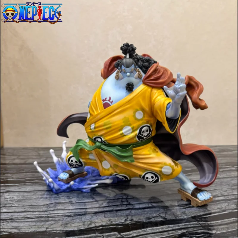 Genuine Megahouse One Piece Figure Jimbei Oka Shichibukai Mh Pop Anime Gk Action 28cm Figure Collectible Pvc Model Toy Xmas Gift