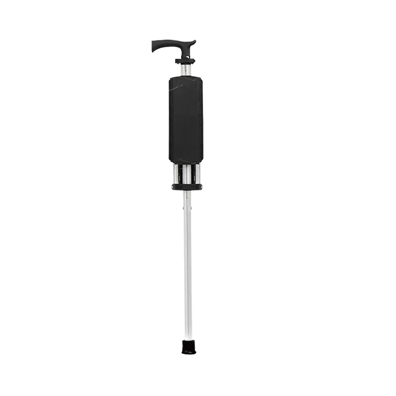 

MEDICAL Aluminum Alloy Crutch Chair Folding Walking Stick Cane with Seat Chair