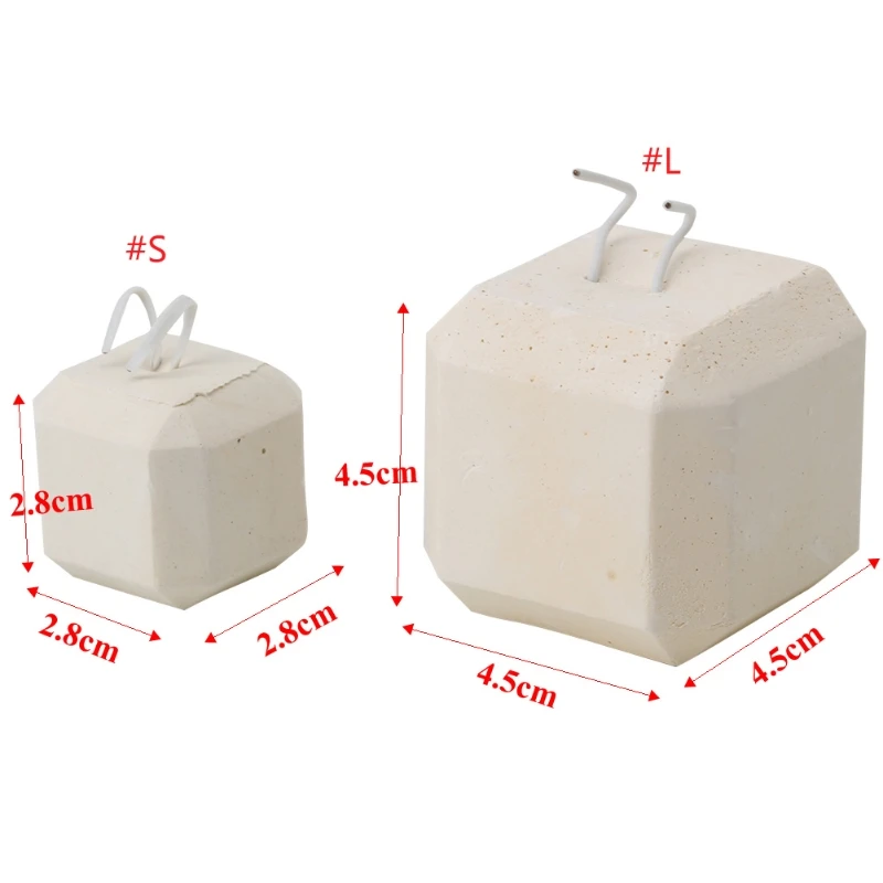 2025 New Mineral Stone Calcium Chew Toy Teeth Grinder Hamster Rat Chinchilla Rabbit S L