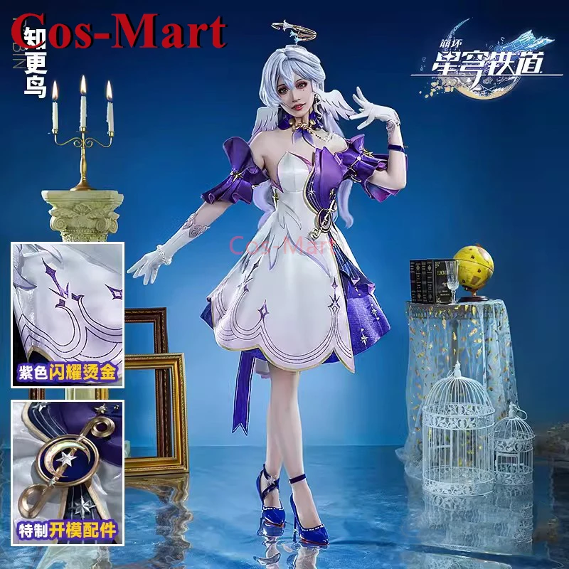 

Cos-Mart Game Honkai: Star Rail Robin Cosplay Costume Fashion Lovely Uniform Dress Full Set Activity Party Role Play Clothing