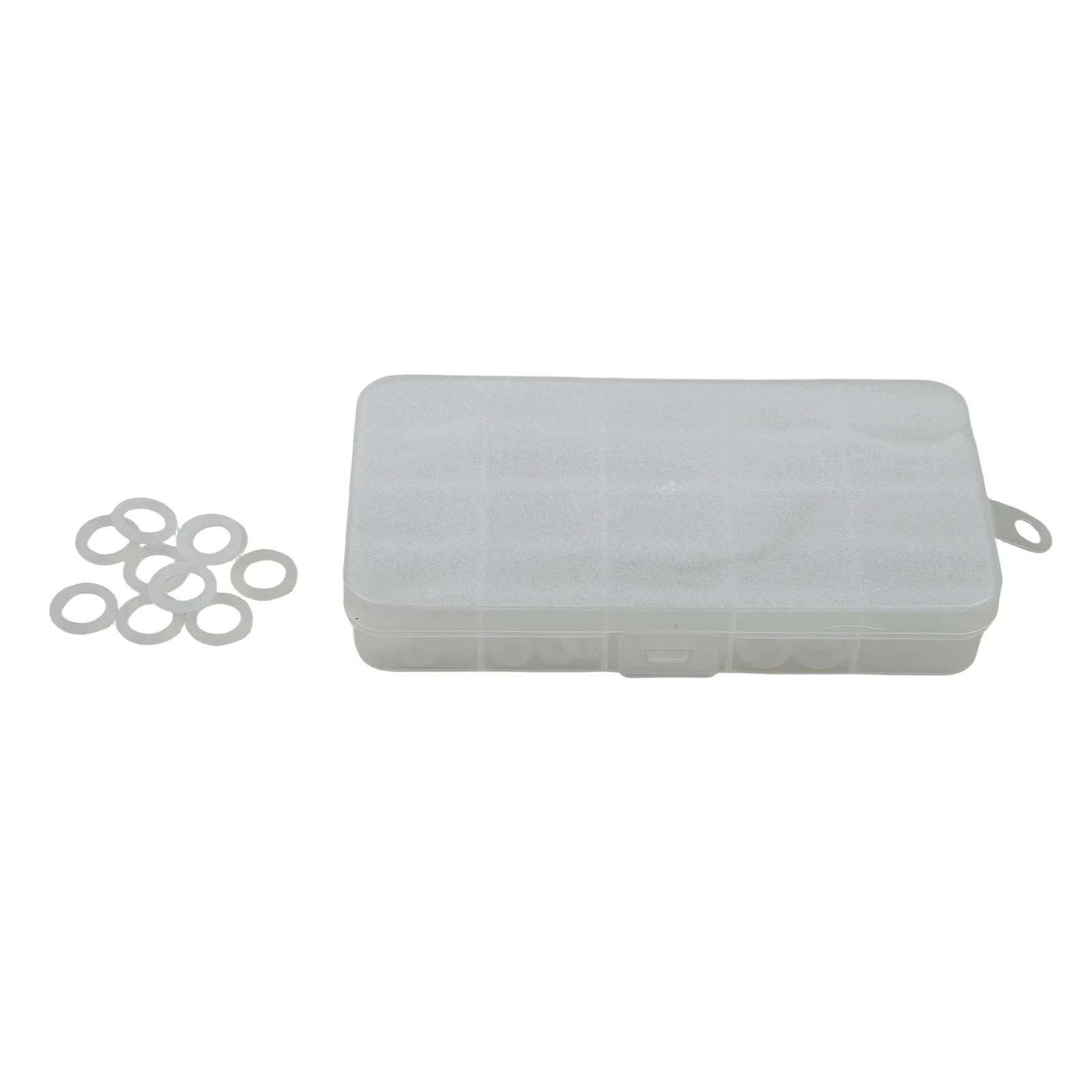 150pcs Pack Automotive O-Rings Wear Resistant Superior Elasticity High Temperature Seal Kit Threadlocker White