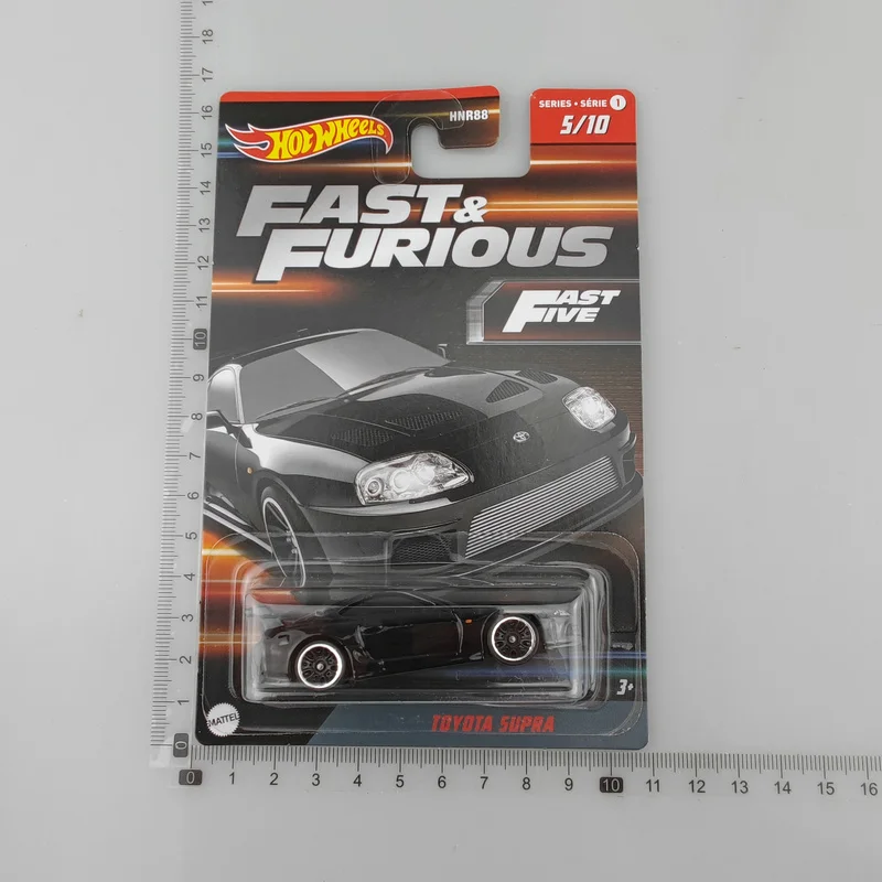 Hot Wheels Fast and Furious Cars NISSAN SILVIA S15/MITSUBISHI ECLIPSE/TOYOTA SUPRA/FORD ESCORT  1/64 Die-cast Model HNR88