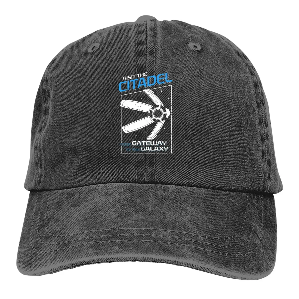 Visit Citadel Baseball Cap Men Hats Women Visor Protection Snapback Mass Effect Game Caps