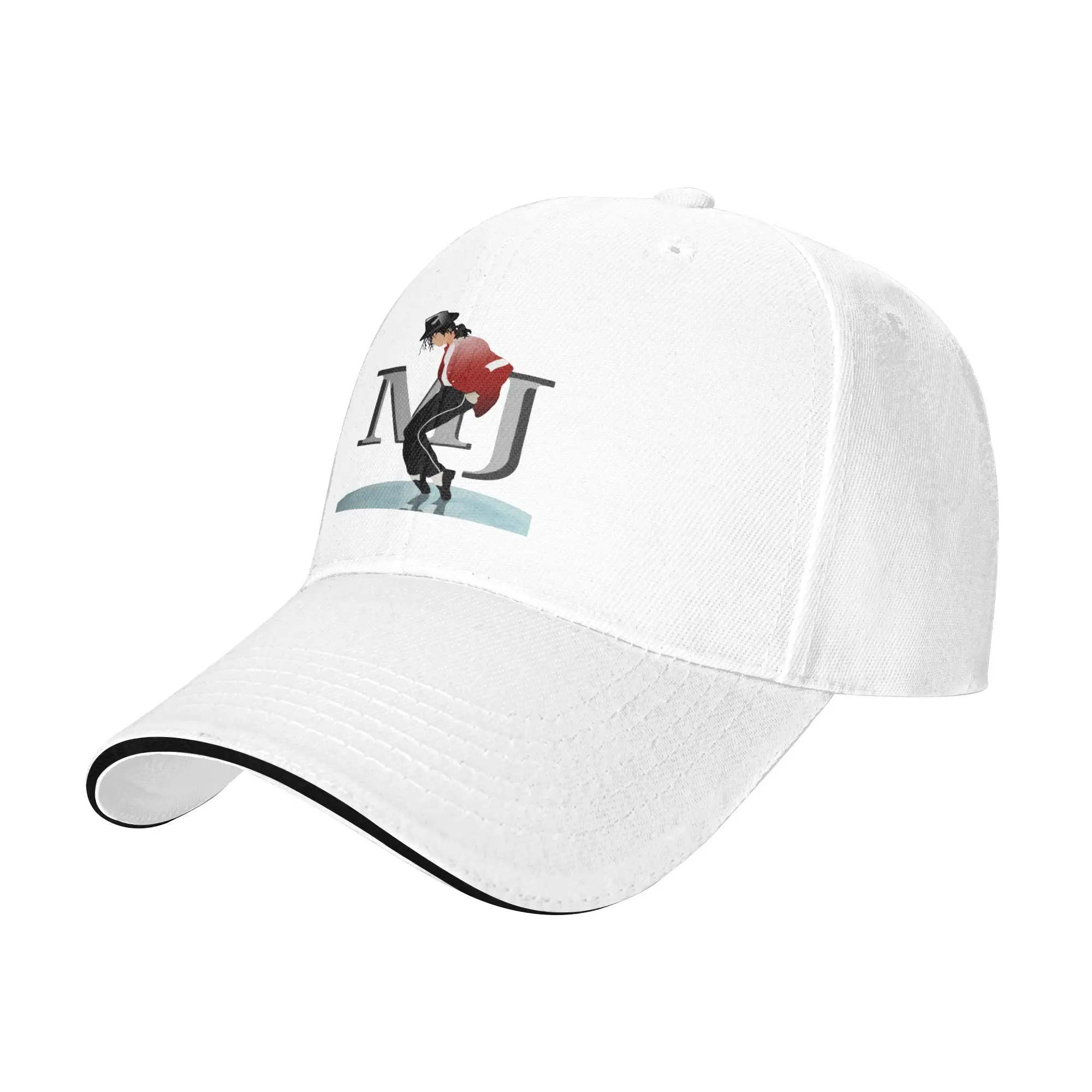Mike Jackson Moonwalk Baseball Cap Retro Music Sandwich Caps Unisex Style Adjustable Caps Hat Sport