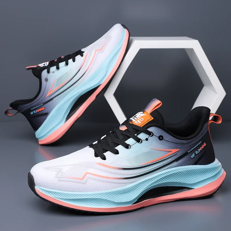 

Men's Shoes Are Breathable, Comfortable, Lightweight Sports Running Casual Shoes, Soft Soles, Shock-Absorbing, Versatile Fashion